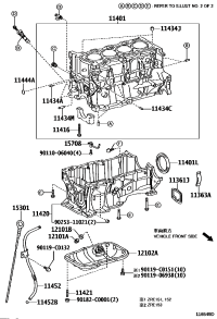 1141039025-BLOCK SUB-ASSY, CYLINDER
