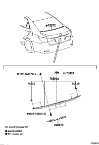 755750N020-MOULDING, BACK