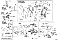 718670N020A0-SHIELD, FRONT SEAT CUSHION, INNER NO.1 RH