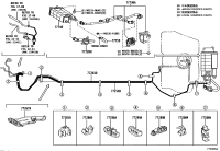 772990D220-Clamp, fuel tube, no.7
