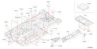 74758DF30A-INSULATOR-HEAT,FRONT FLOOR