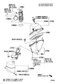 177690V030-BRACKET, AIR CLEANER