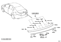768110D916-GARNISH SUB-ASSY