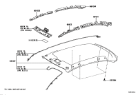 633100DB40B0-HEADLINING ROOF