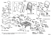 7276006051-ADJUSTER ASSY, LUMBAR SUPPORT, LH