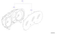 248201DA0A-SPEEDOMETER ASSY