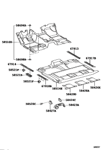 585100C571C0-CARPET ASSY, FLOOR
