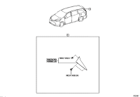 7608708020-SPOILER SUB-ASSY, REAR SIDE, RH