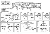 5501108070C0-Ornament sub-assy, instrument panel, no.1