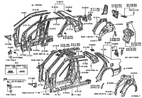 6110133020-PANEL SUB-ASSY, COWL SIDE, RH