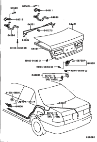 6440133240-PANEL SUB-ASSY, LUGGAGE COMPARTMENT DOOR