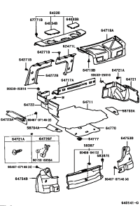 5838733030-PLATE, REAR FLOOR FINISH