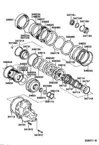3410133020-CASE SUB-ASSY, OVERDRIVE