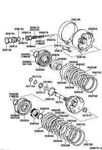 3561632021-WASHER, CLUTCH DRUM THRUST (FOR DIRECT CLUTCH DRUM)