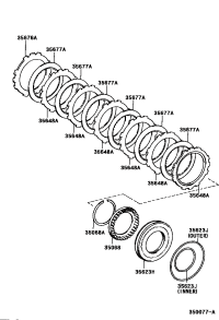 3564832020-PLATE, CLUTCH (FOR 1ST & REVERSE BRAKE)