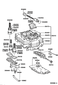 3533032022-Strainer assy, valve body oil