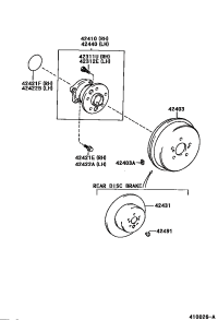 4245033020-HUB AND BEARING ASSY
