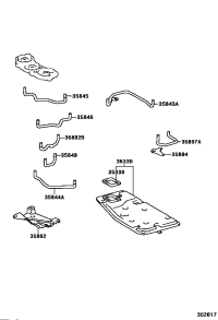 3533033030-Strainer assy, valve body oil
