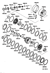 3563333010-DISC, CLUTCH (FOR FORWARD MULTIPLE DISC CLUTCH)