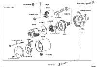 2802137050-CLUTCH SUB-ASSY, STARTER CENTER BEARING