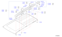 738701DA0A-END CAP-REAR RH