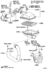 177010D071-CASE SUB-ASSY AIR