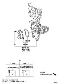 1610009550-PUMP ASSY, ENGINE WATER