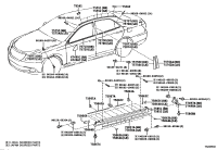 574970N030-Protector, floor rear