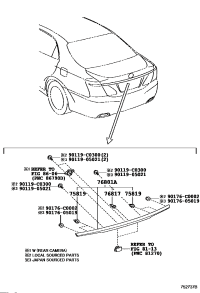 768010N080-GARNISH SUB-ASSY