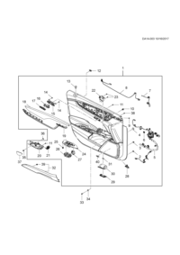 23122513-Switch (in.), door locking