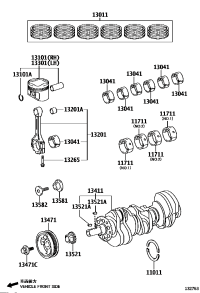 134700P031-PULLEY ASSY