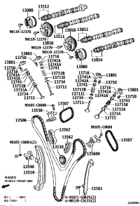 130500P052-GEAR ASSY, CAMSHAFT TIMING