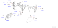 678705US1A-REINF-RR FLR CROSS MEMBER