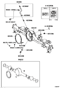 4211060A52-HOUSING ASSY RR