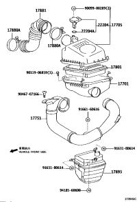 177010D070-CASE SUB-ASSY AIR