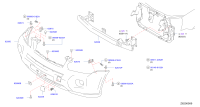 620221DA4H-FASCIA-FRONT BUMPER Y62 US SPEC
