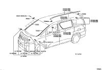 7555158020-MOULDING, ROOF DRIP SIDE FINISH, RH
