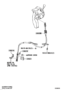 3382058050-CABLE ASSY, TRANSMISSION CONTROL