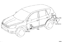 770350R020-CABLE SUB-ASSY, FUEL LID LOCK CONTROL