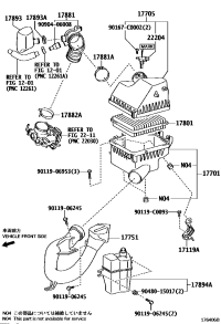 171190H090-BRACKET, AIR CLEANER