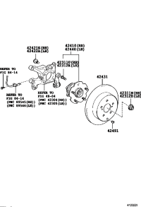 4243142060-DISC, REAR