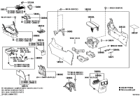 588030R050C1-BOX SUB-ASSY, CONSOLE CUP HOLDER
