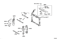 16592F2050-GUIDE, RADIATOR AIR, NO.3