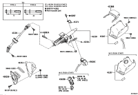 452500R040-COLUMN ASSY-STEERING