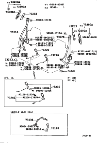 9010511052-CLAMP OR CLIP(FOR FUEL HOSE NO.1)