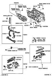 5370107010-APRON SUB-ASSY, FRONT FENDER, RH