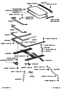 63201AC010-GLASS SUB-ASSY, SLIDING ROOF