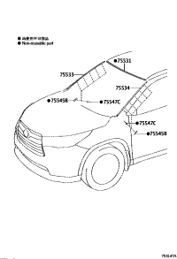 755310E060-MOULDING