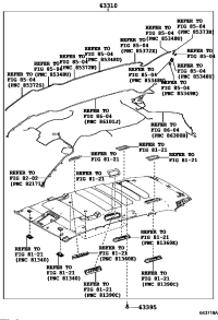633000ER50B0-HEADLINING ASSY, ROOF