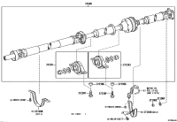 3710048050-SHAFT ASSY, PROPELLER W/CENTER BEARING